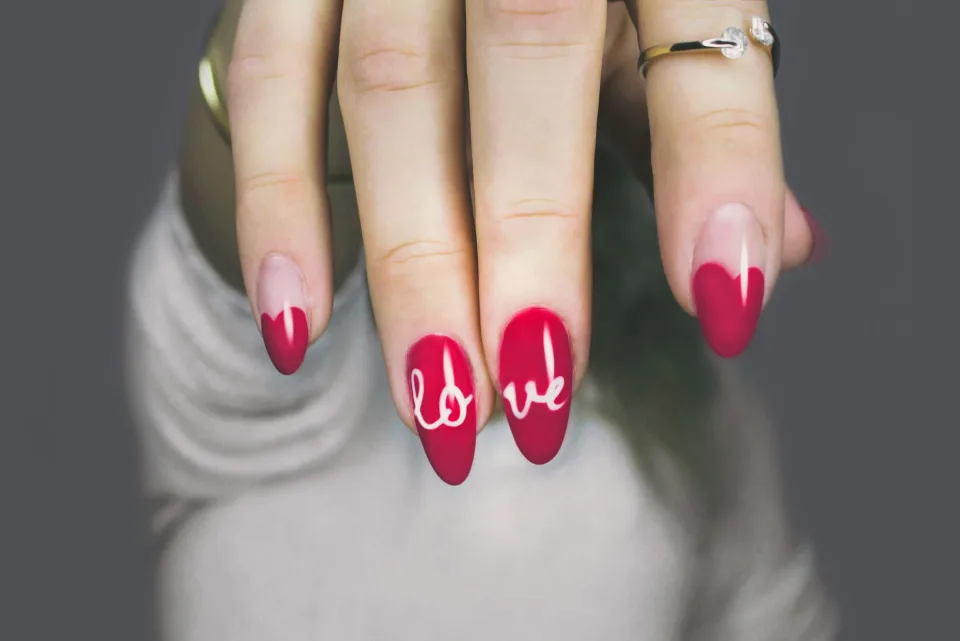 Mẫu nail vẽ hoa